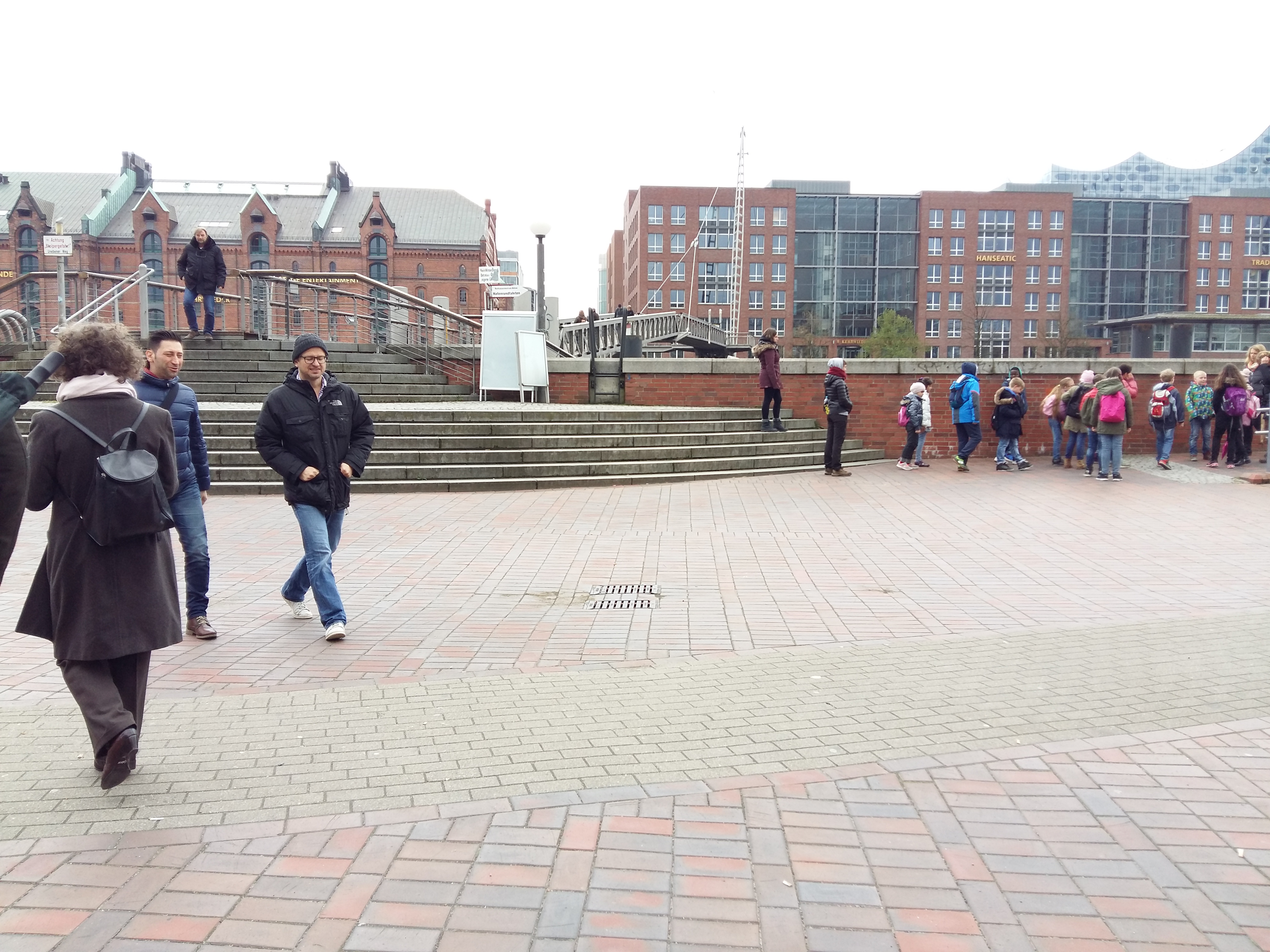 독일 함부르크 슈파이어슈타트 광장