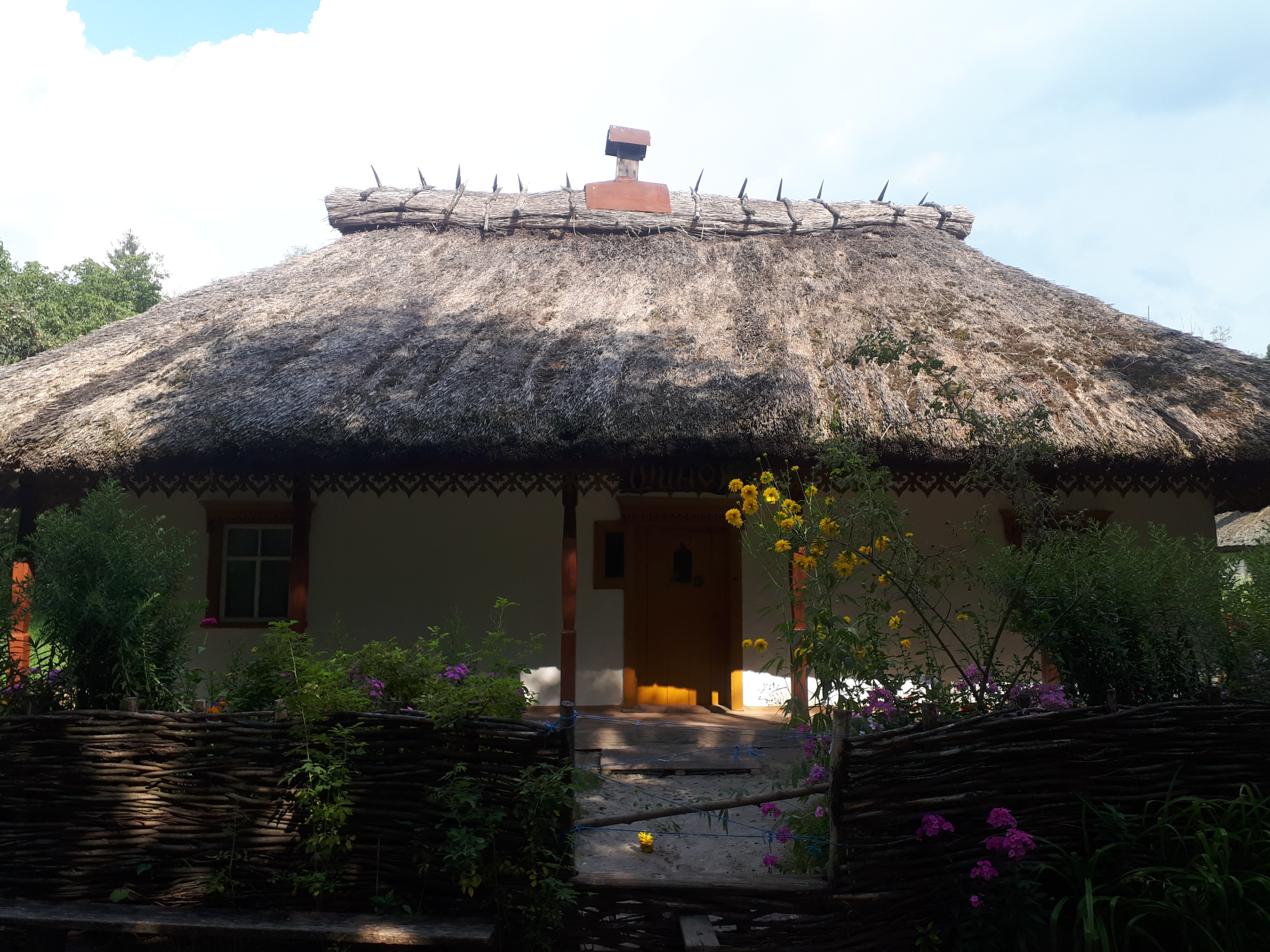 우크라이나 페레야슬라우 민속 건축 및 생활 박물관 내 옛 건물