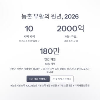 지역별 기본소득 신청