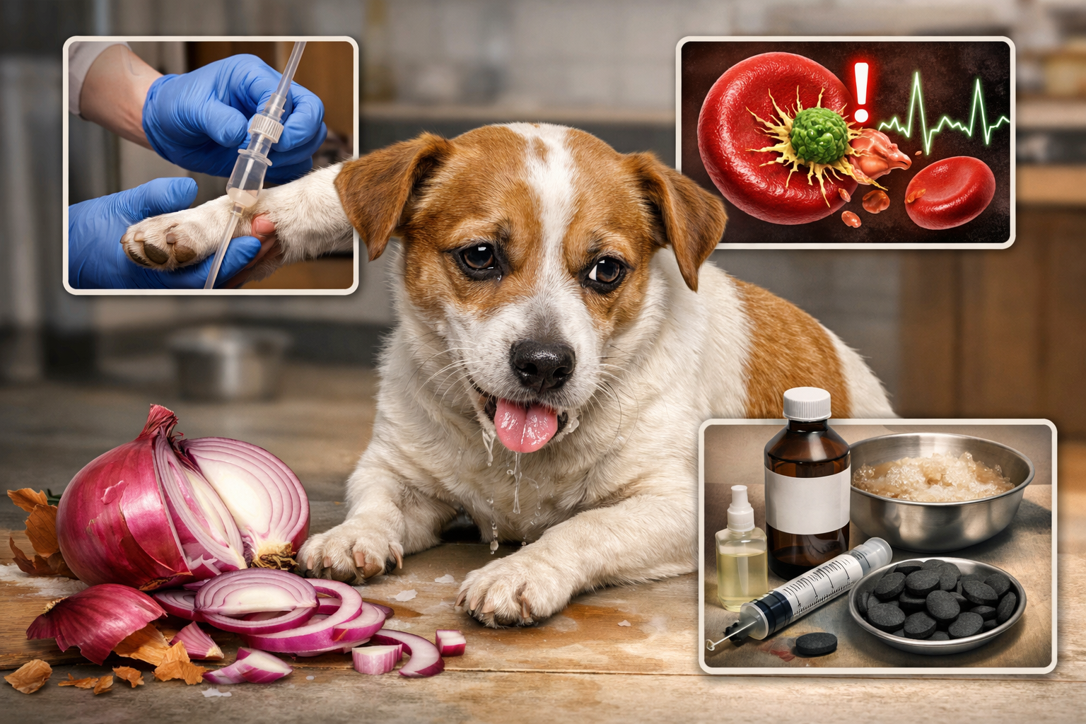 강아지가 양파 먹었을 때