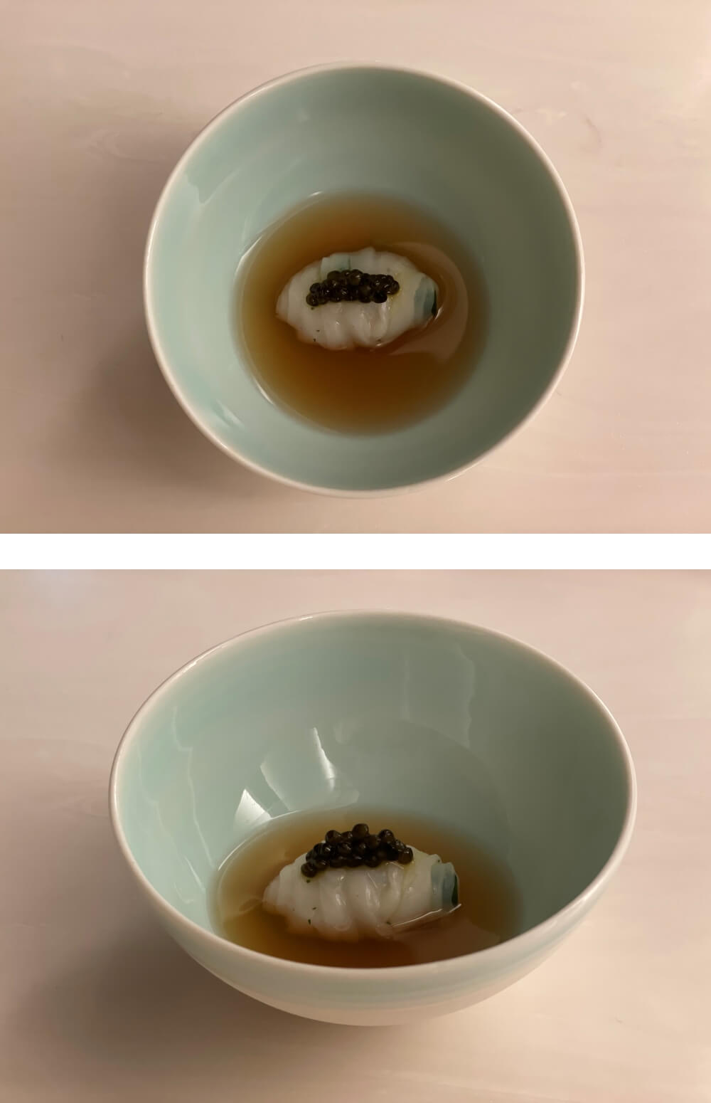 미쉐린 3스타 가온 - 아뮤즈 부쉬 오징어국수