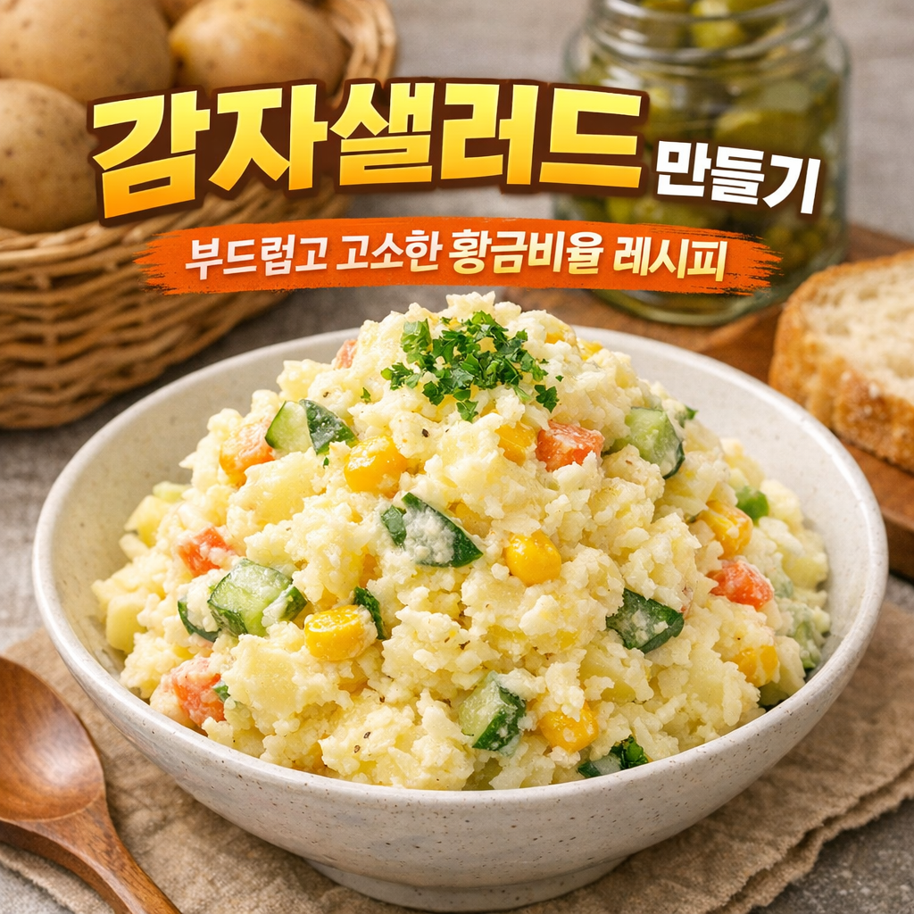 감자샐러드 만들기