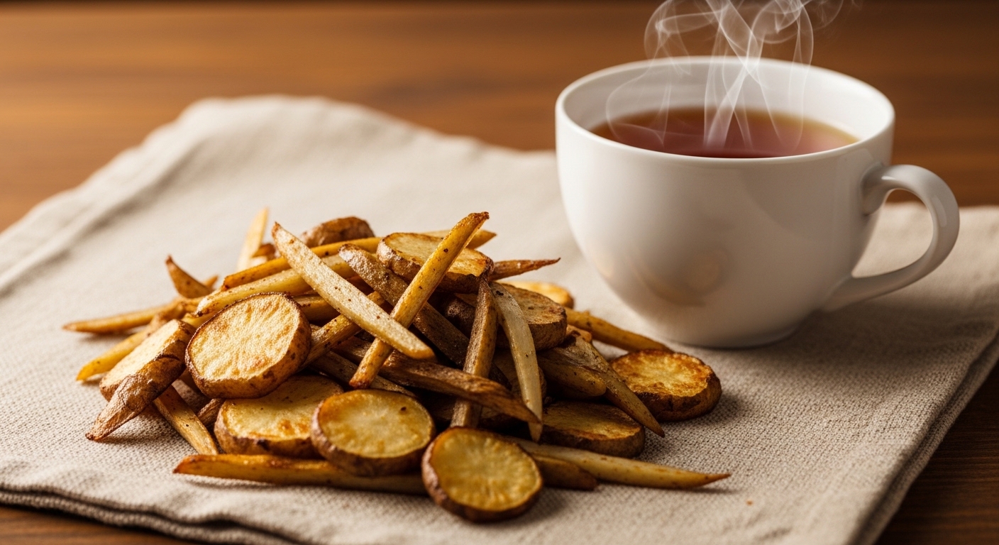 돼지감자차볶는법