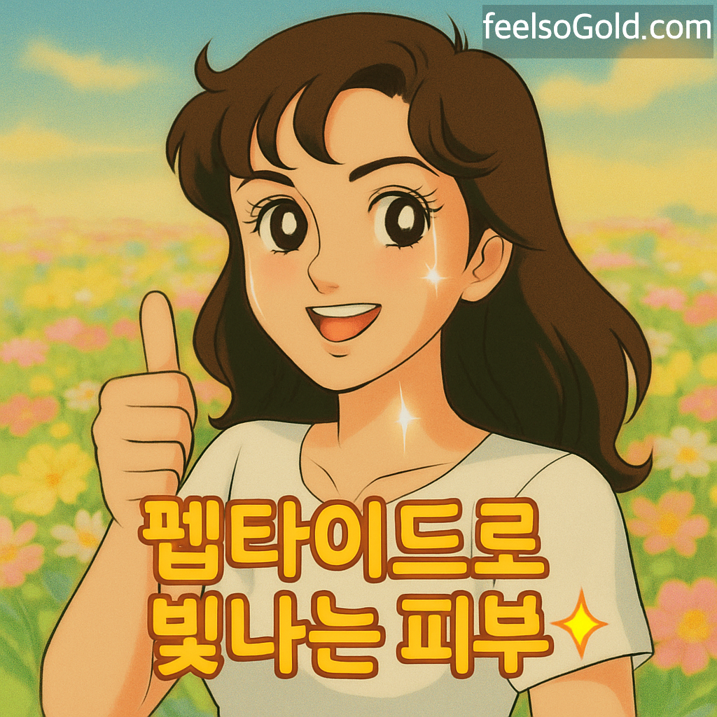 펩타이드로 빛나는 피부✨