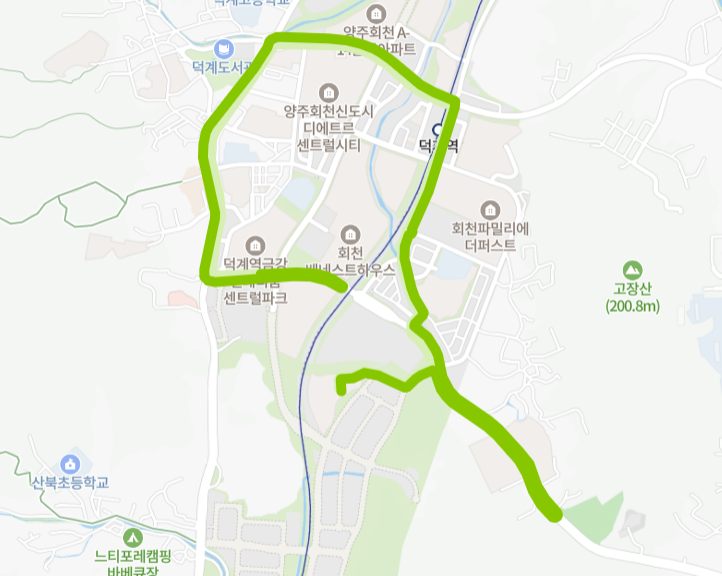 양주-73-2번-버스-노선-지도