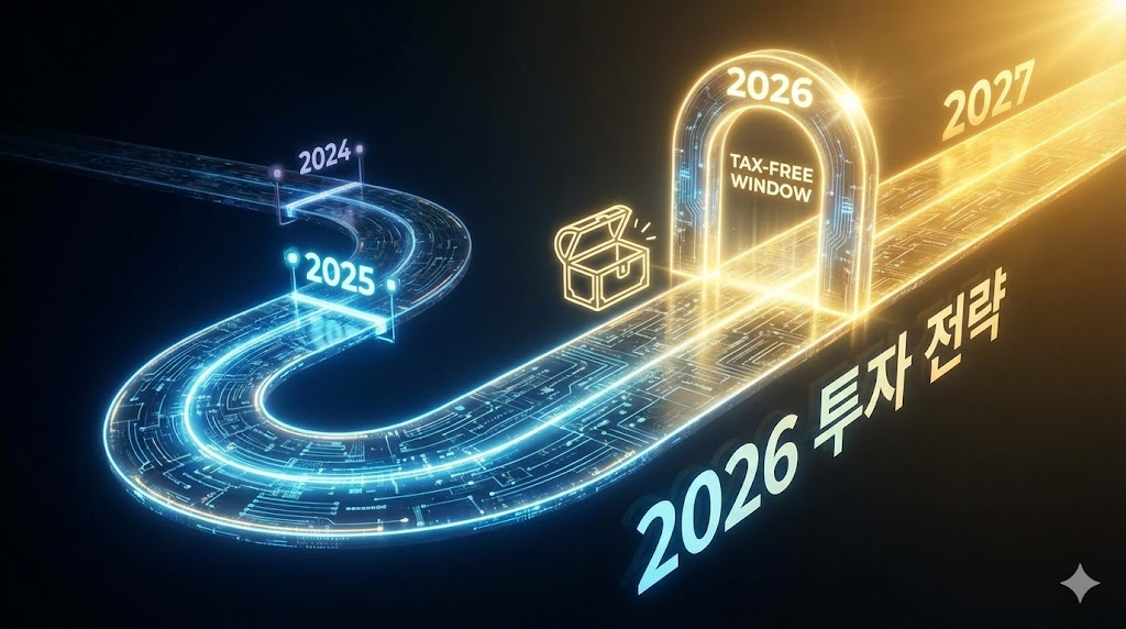 2026년 비과세 기회와 가상자산 투자 전략 시각화