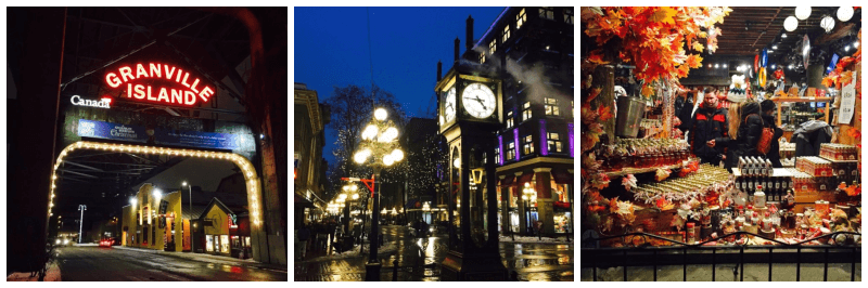 그랜빌 아일랜드, 증기 시계, 밴쿠버 사진