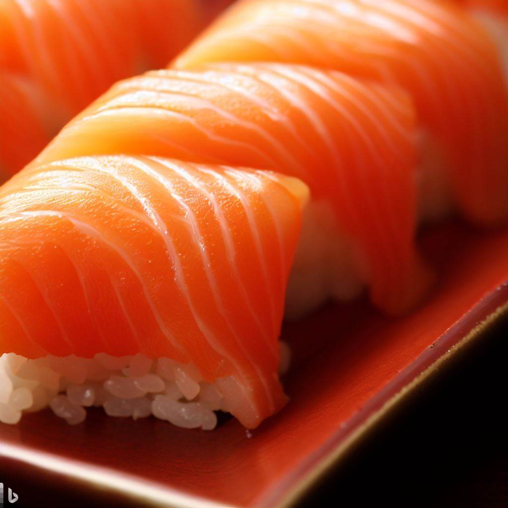 연어 초밥