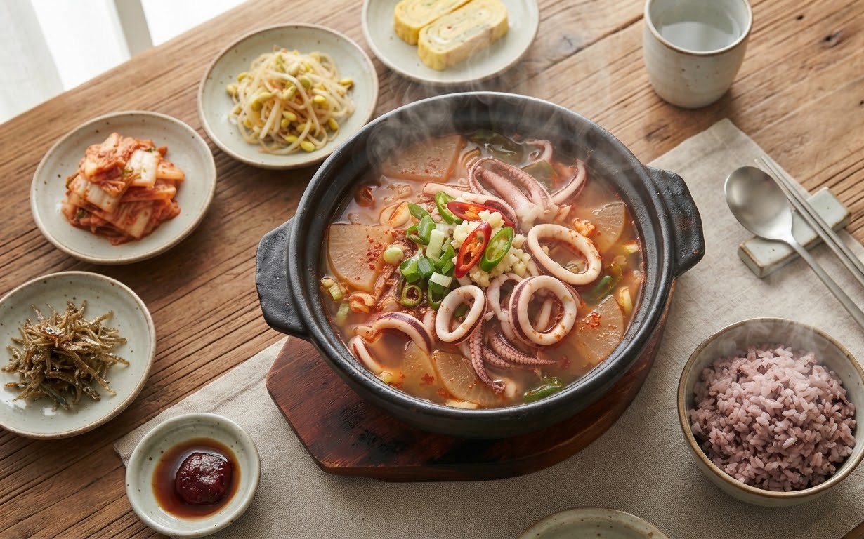 오징어무국끓이는법