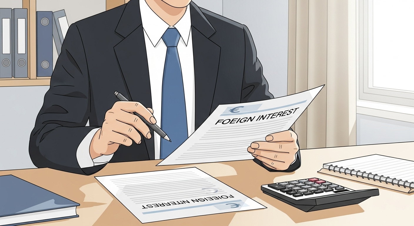 외화이자 발생 시 적용해야 하는 환율 기준