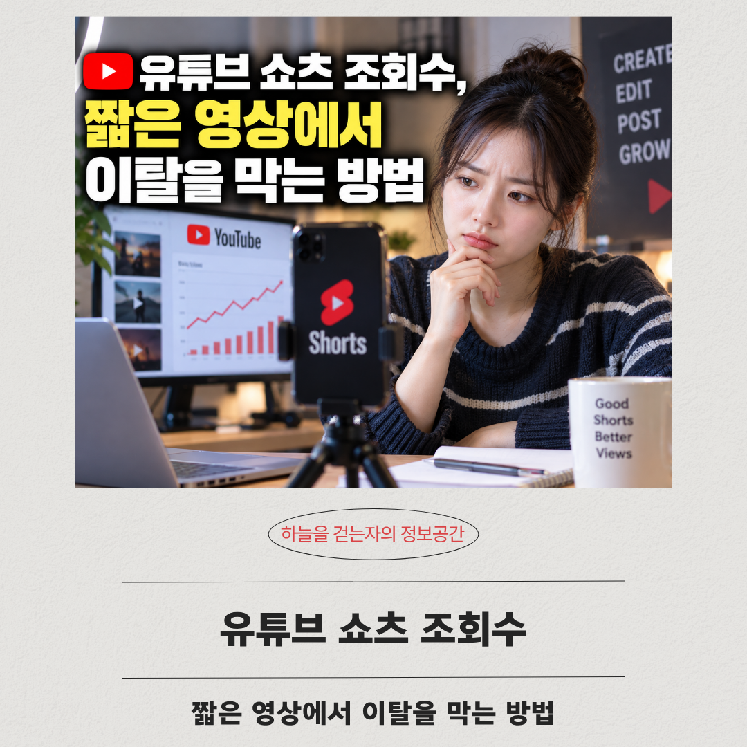 유튜브 쇼츠 조회수, 짧은 영상에서 이탈을 막는 방법