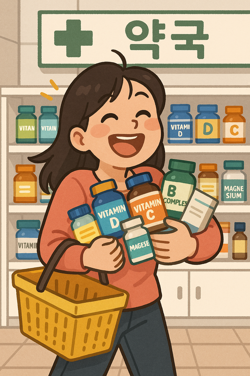 카트 끌고 쇼핑하는 국내 최초 창고형 약국 – 성남 메가팩토리약국