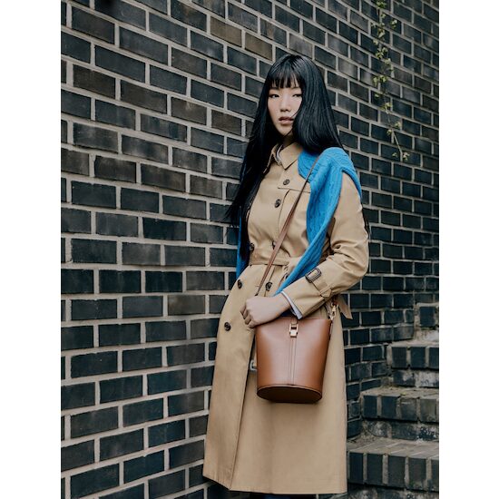 빈폴레이디스 Essential 클래식 롱 트렌치 코트 BF283TCE1A