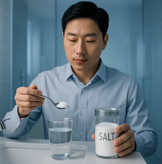 소금물 가글, 인두염에 정말 효과 있을까? (올바른 방법)