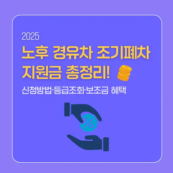 노후 경유차 조기폐차