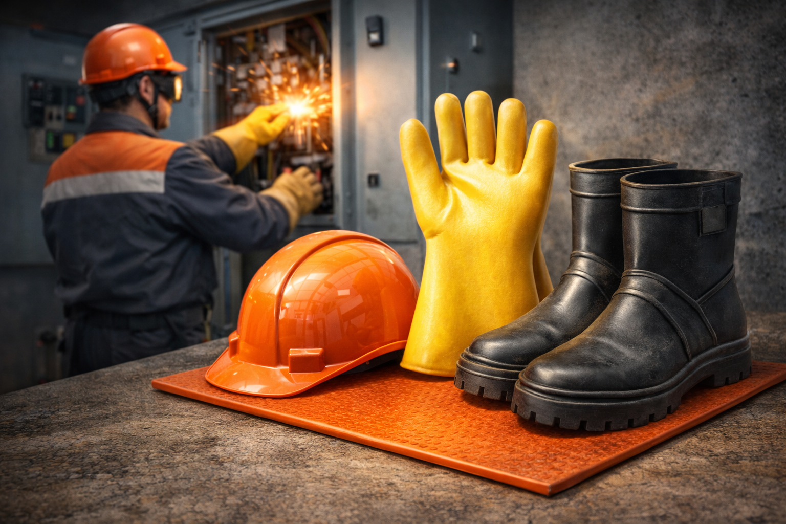 절연장갑은 충전부 직접 접촉을 차단