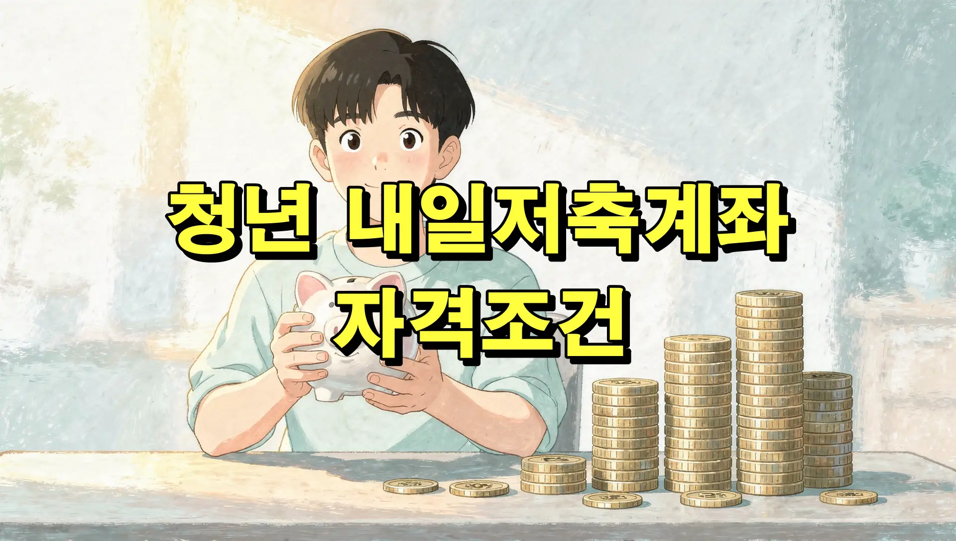 청년 내일저축계좌 자격조건