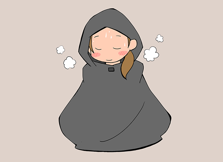 온열요법으로-치료를-받는-여성