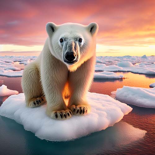 북극곰-기후변화