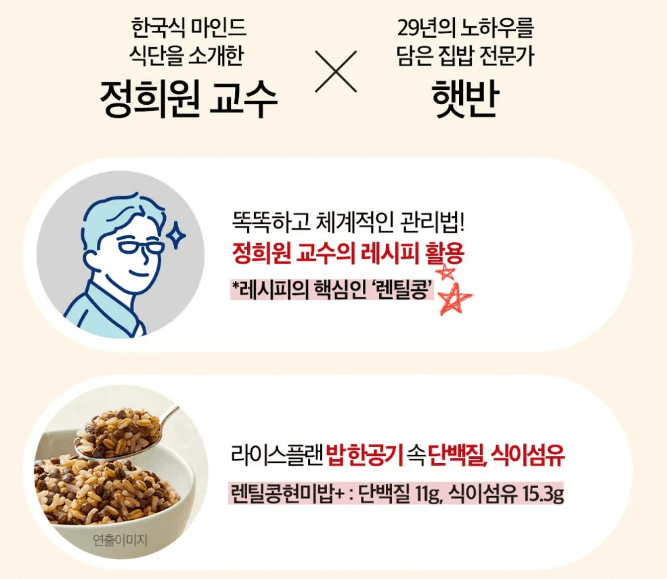 저속노화 햇반
