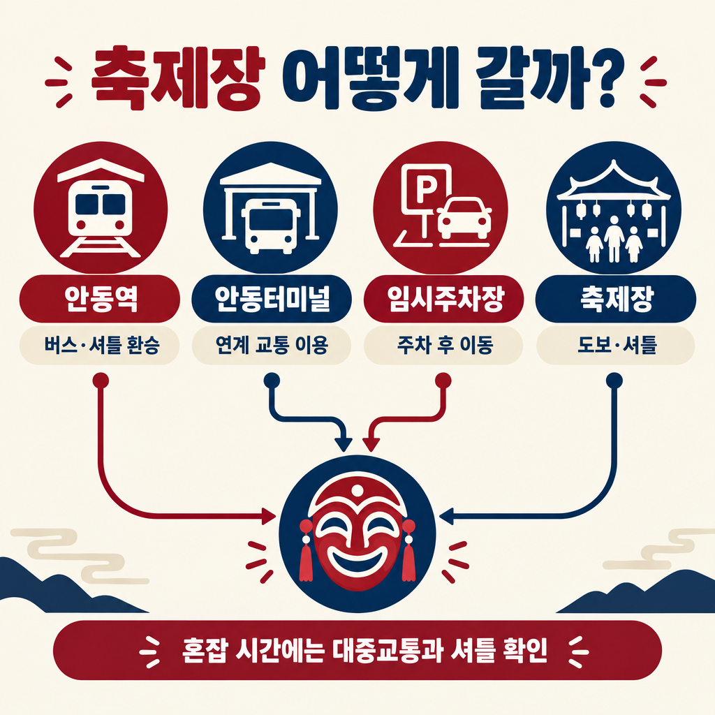 교통편과 주차장 이용 안내