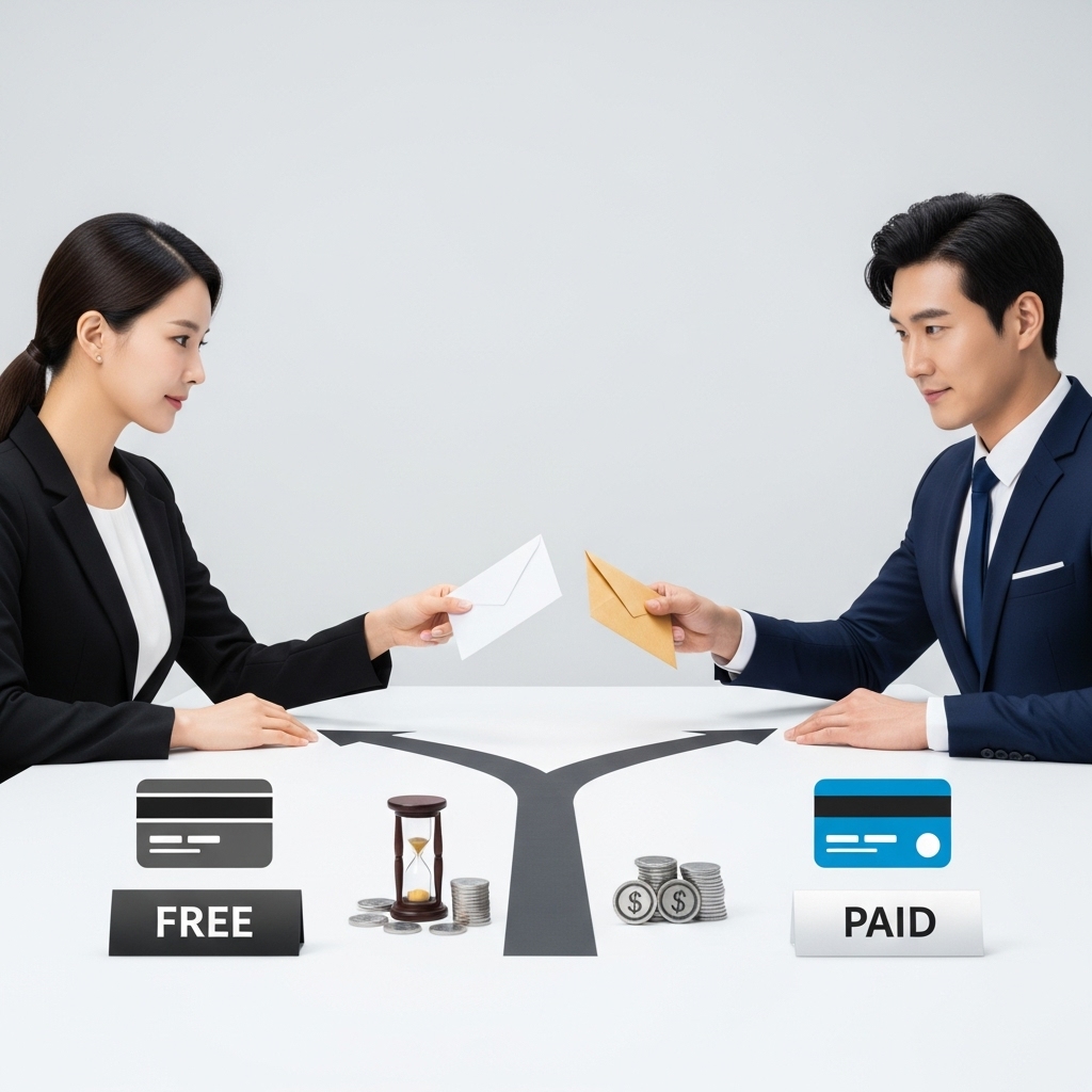 무료로 버티기 vs 유료로 준비