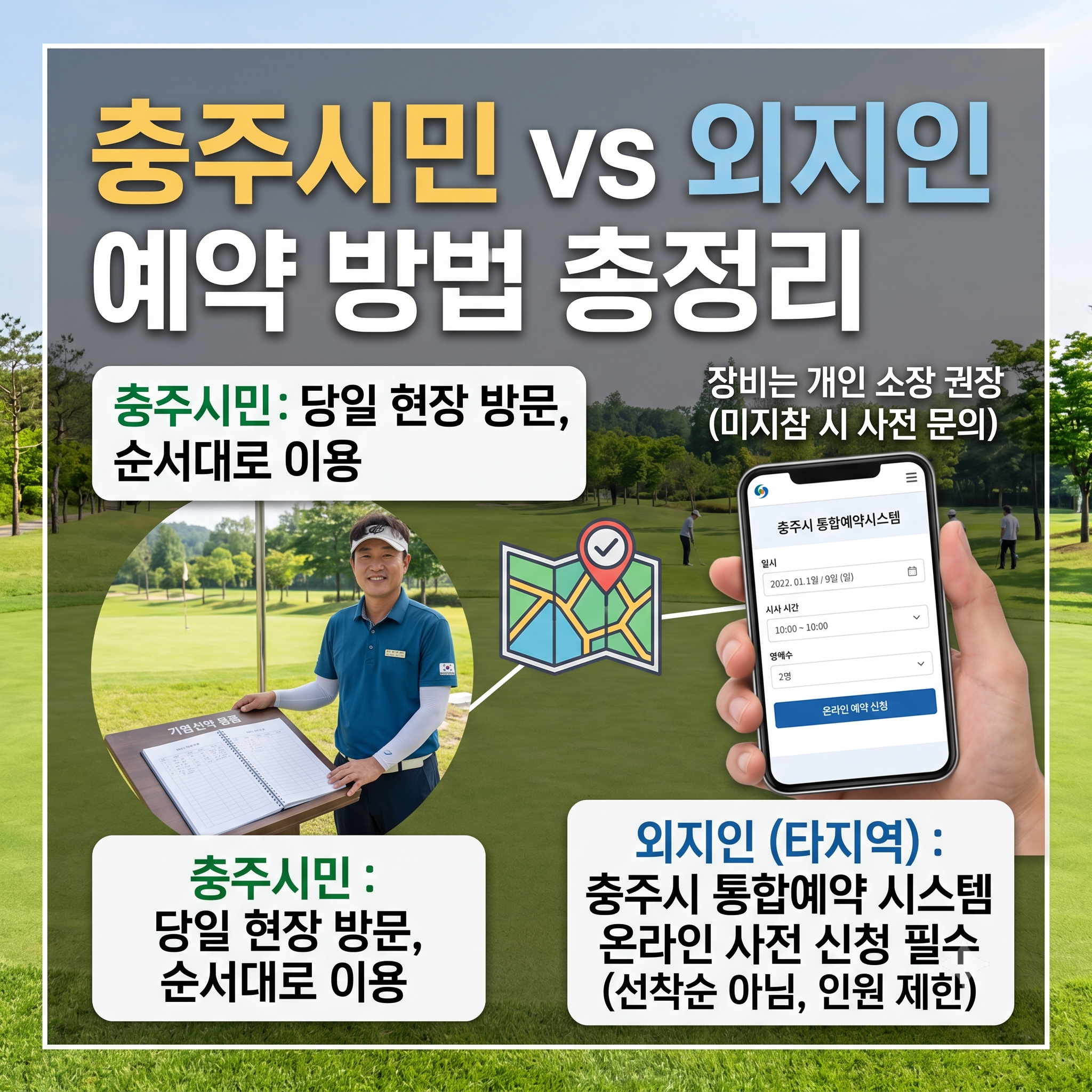 "달천 강변에서 무료 파크골프 어때?" - 단월 파크골프장 위치, 요금, 이용시간, 예약 꿀팁 총정리
