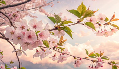 진해군항제 벚꽃 이미지입니다.