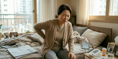 아침 허리통증 진짜 이유.아침에만 허리 아프면 꼭 보세요!