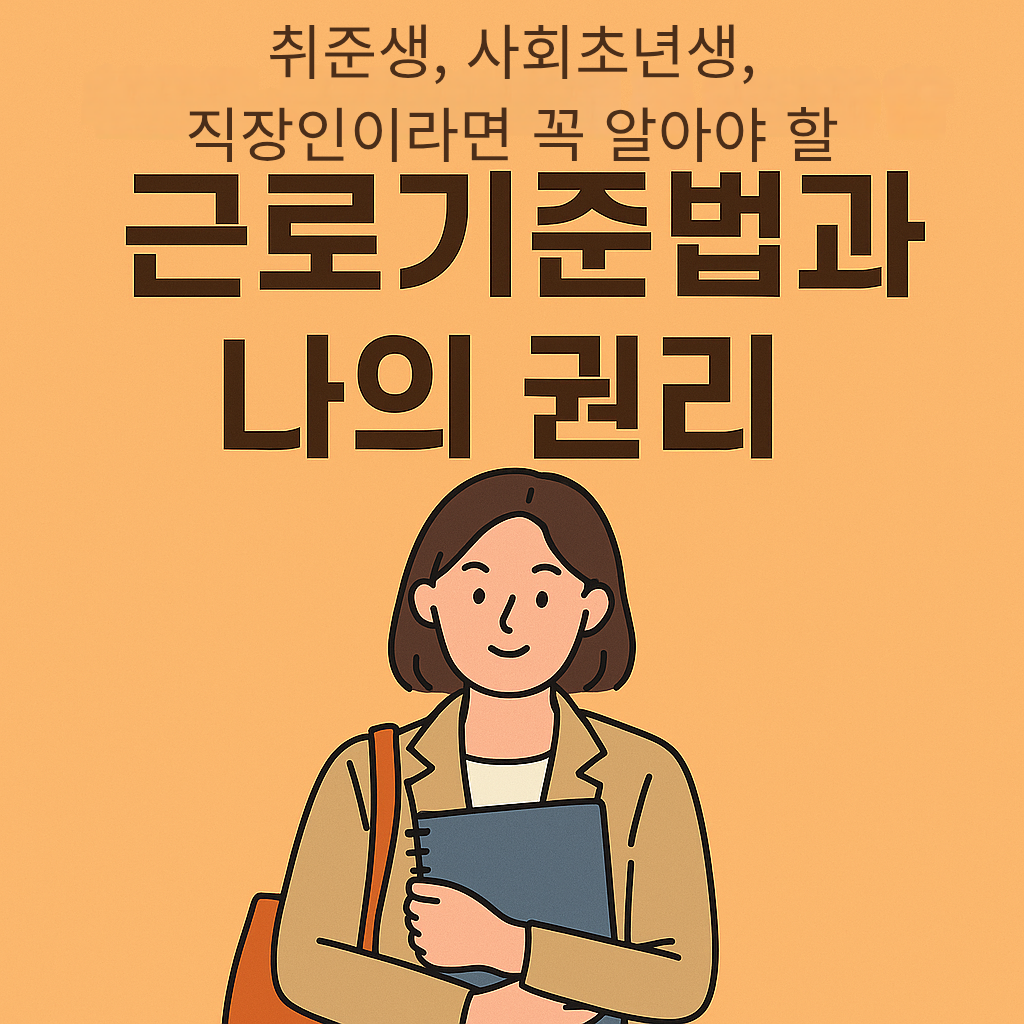 취준생,사회초년생,직장인이라면 꼭 알아야 할 근로기준법과 나의 권리