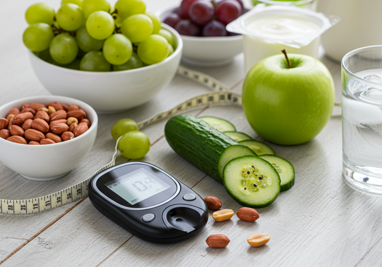 혈당 조절과 당뇨 예방에 도움 되는 땅콩 음식 이미지