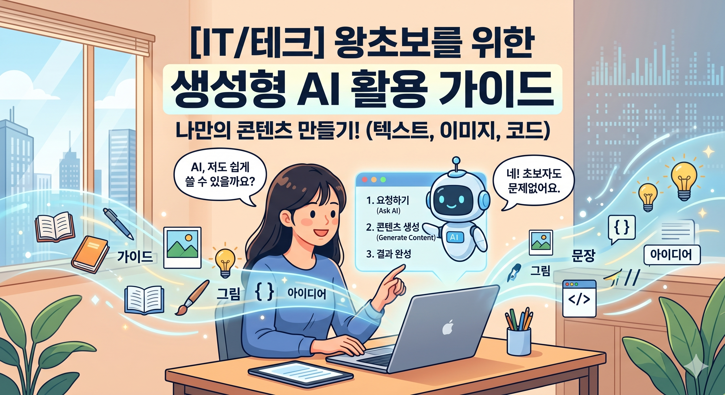 [IT/테크] "왕초보를 위한 생성형 AI 활용 가이드"