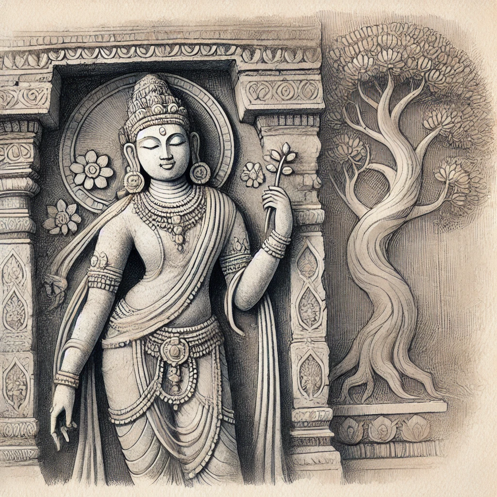 간다라 양식의 생명력과 풍요의 상징미 관련 이미지