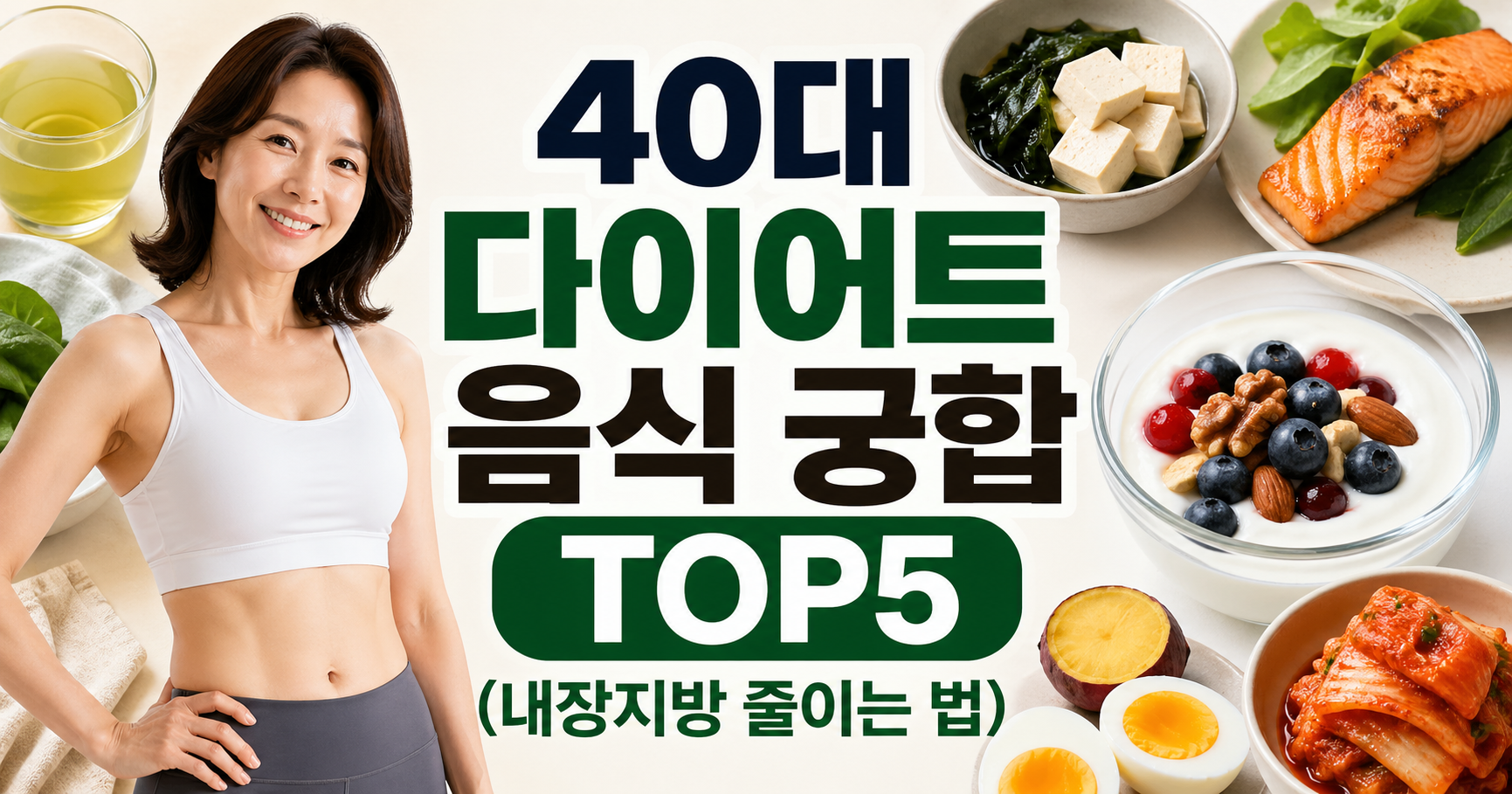 40대 다이어트 음식 궁합