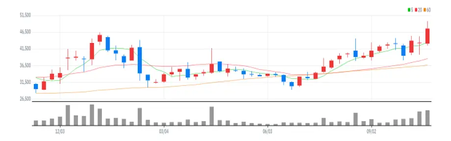코오롱생명과학 주봉