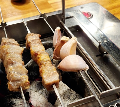 큐민양꼬치마늘꼬치