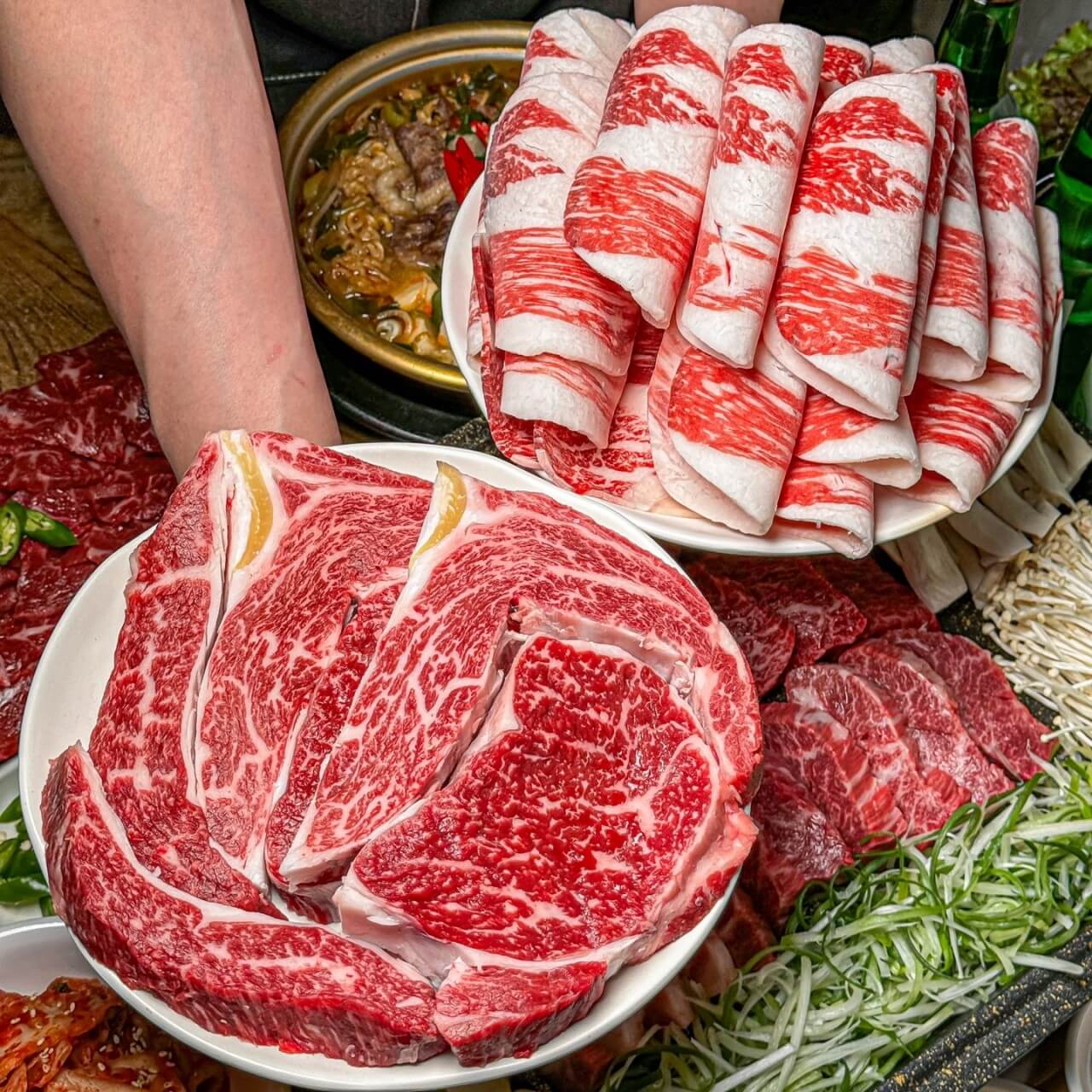 THE 맛있는 녀석들 518회 고고데이 특집 서울 삼전동 한우구이 정육식당 부농정육식당