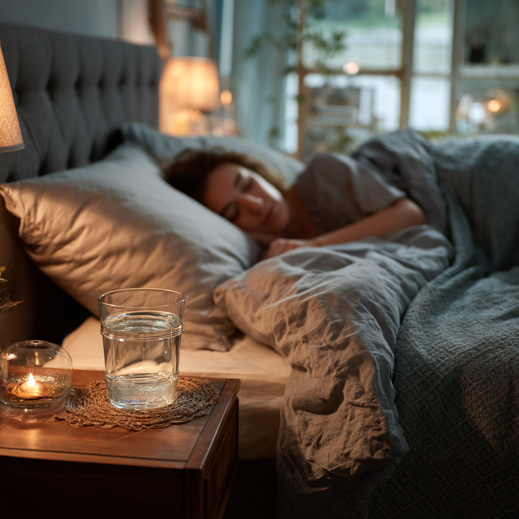 불면증도 극복! 자기 전 '이 물 한 잔'