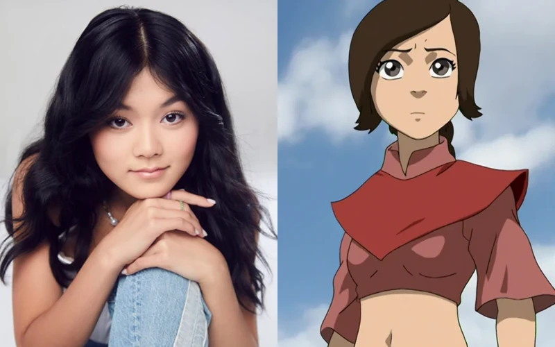 아바타: 아앙의 전설에서 타이리 역을 맡은 모모나 타마다