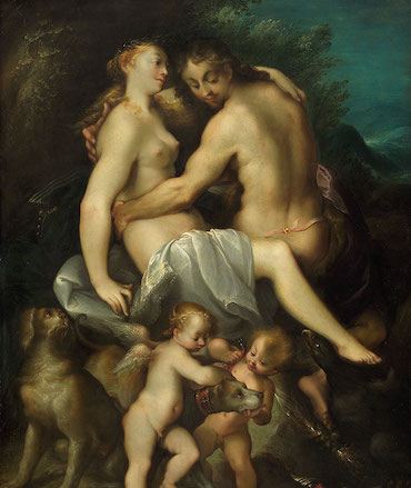 합스부르크 600년-주피터와 칼리스토 (요제프 하인츠 1세)