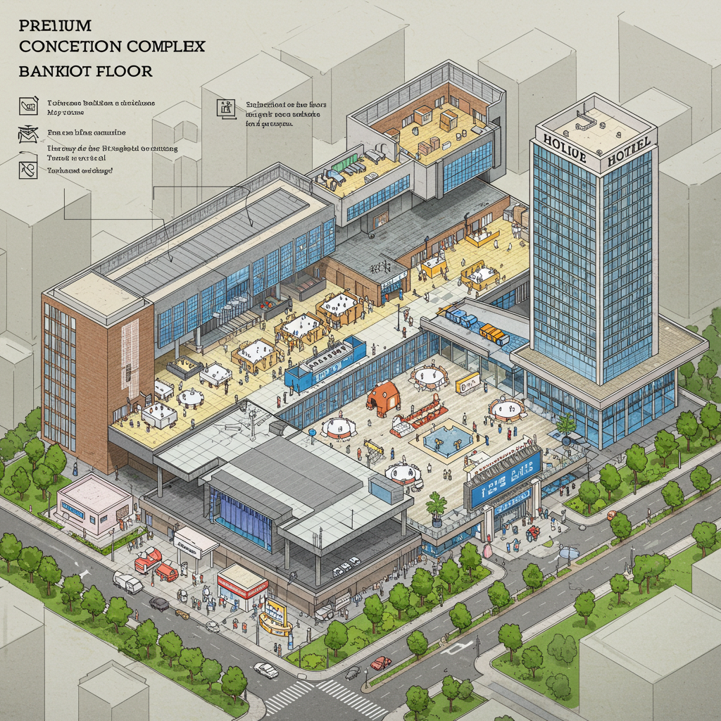 개발 구성(컨벤션·호텔·상업) 세부 해설