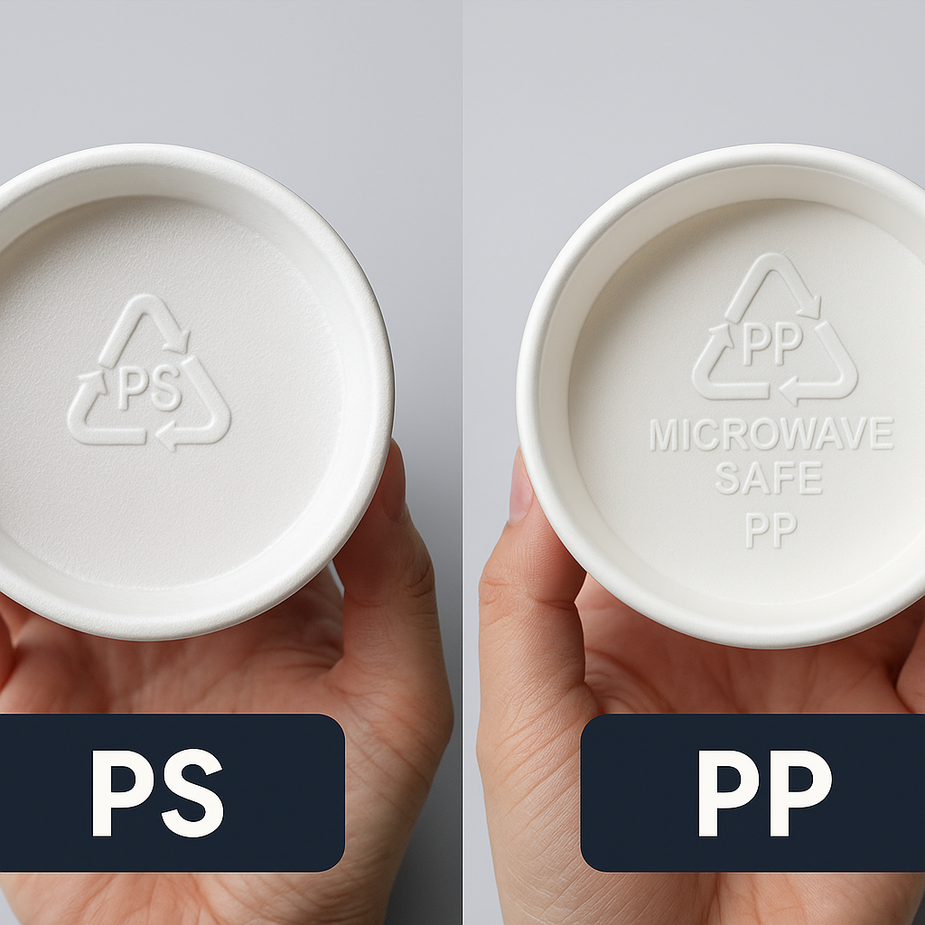 컵라면 용기 재질별 구분