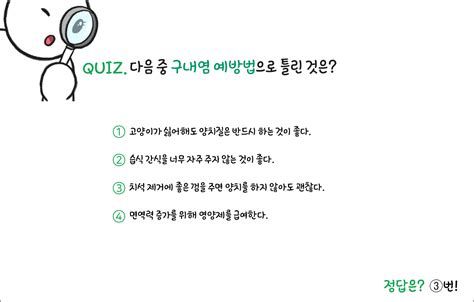 고양이 구내염