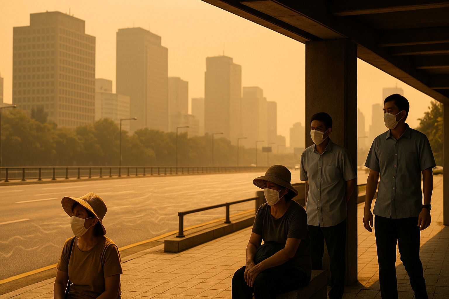 "폭염 건강위기"에 대한 이미지입니다.