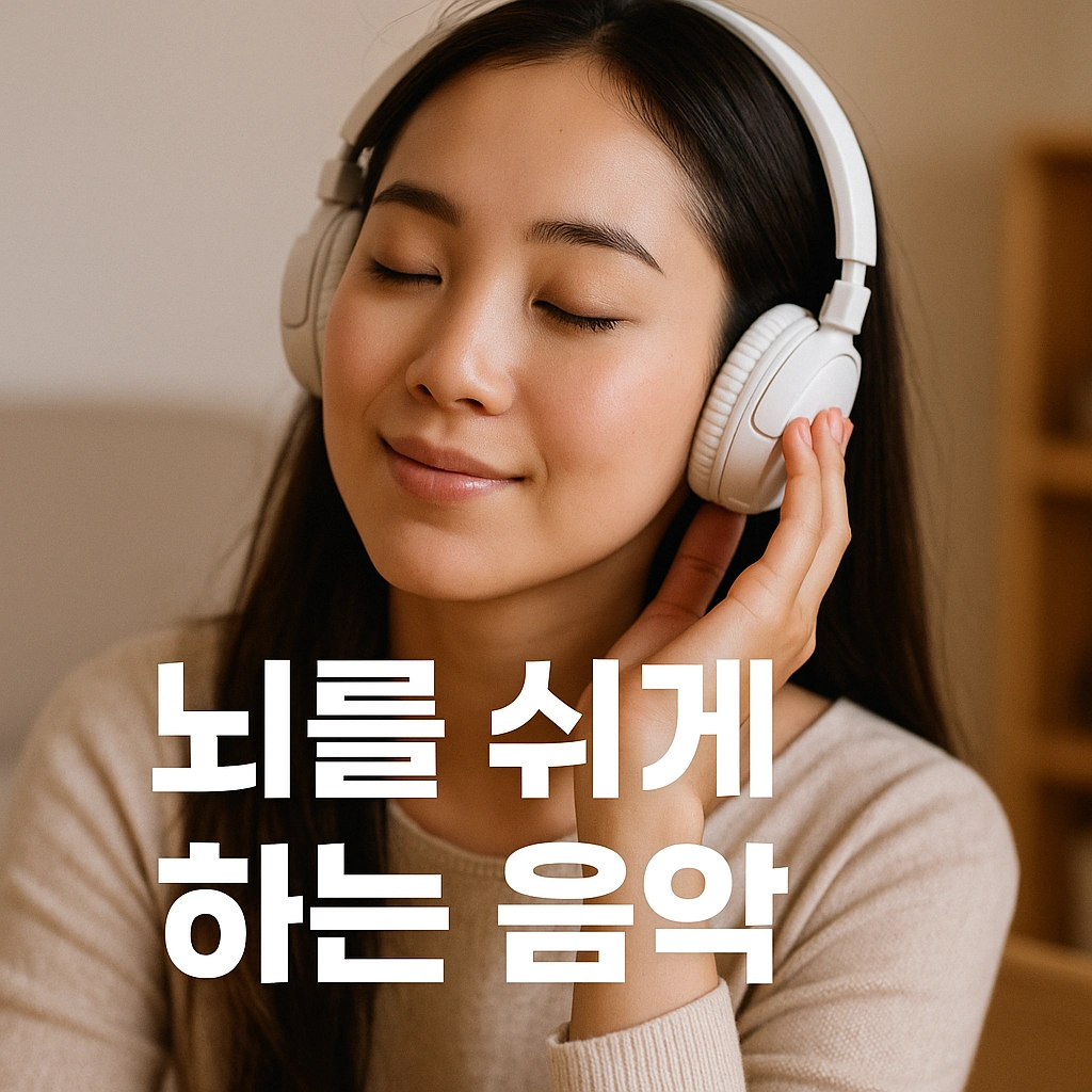 뇌가 지친 날, 음악 한 곡으로 집중력·스트레스·수면까지 달라진다면