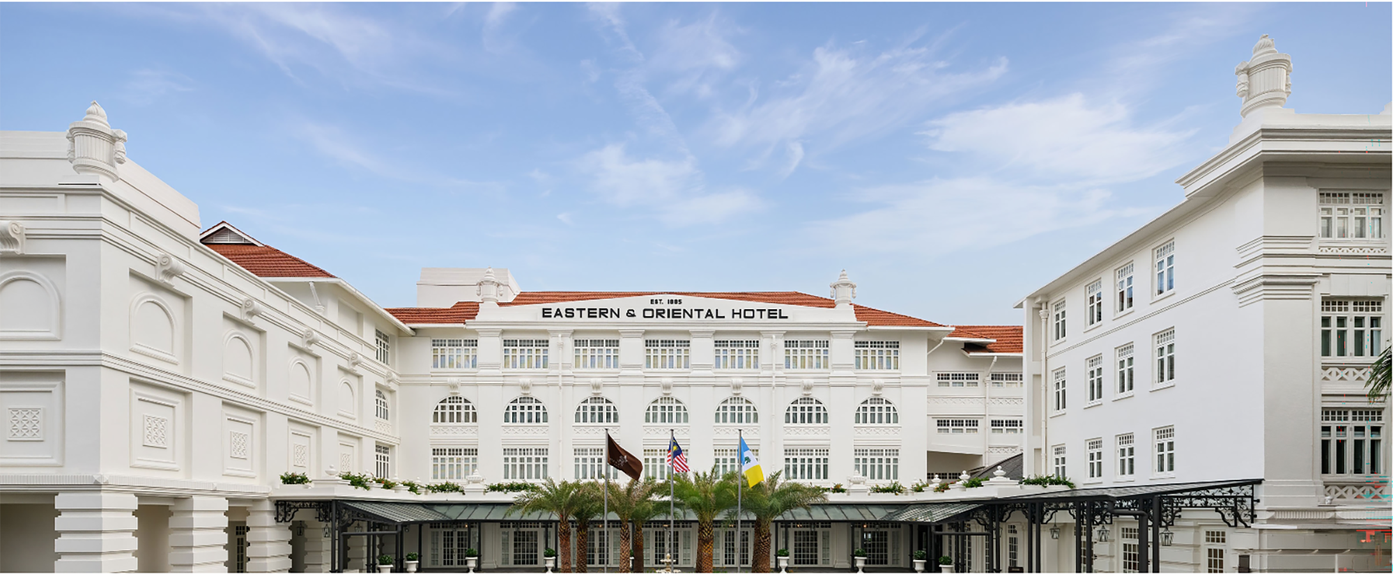 이스턴 앤 오리엔탈 호텔(Eastern&amp;Oriental Hotel) 전경