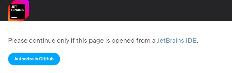 JetBrains IDE에 Github 계정 인증