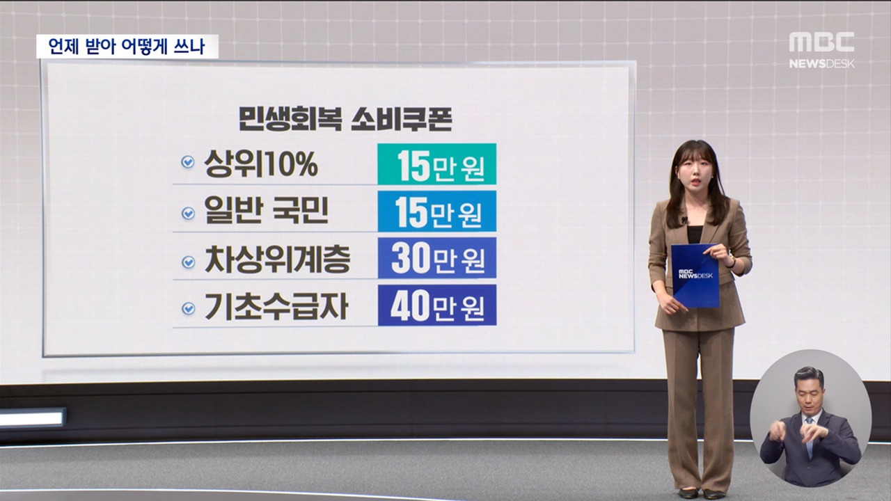 소비회복 쿠폰&amp;#44; 어디서 어떻게 쓰나?-발표