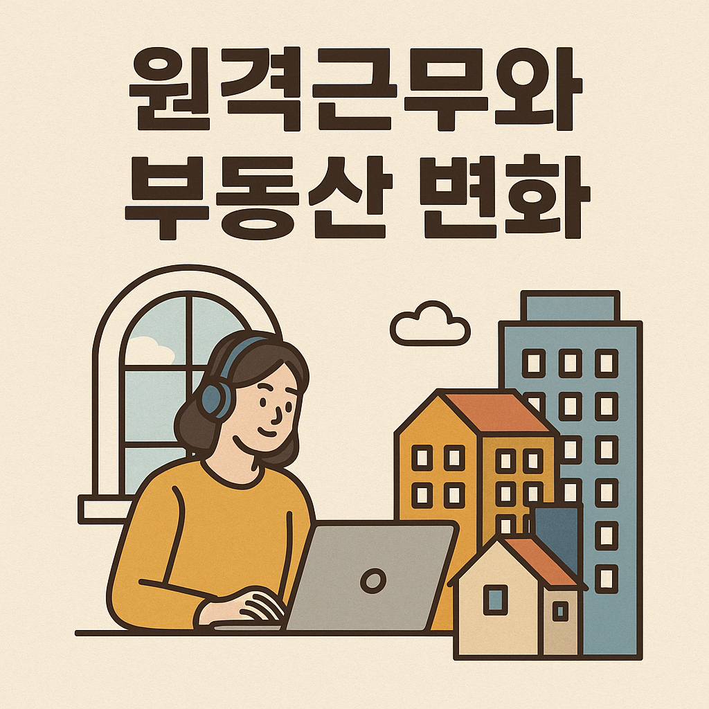 원격근무와 부동산 변화
