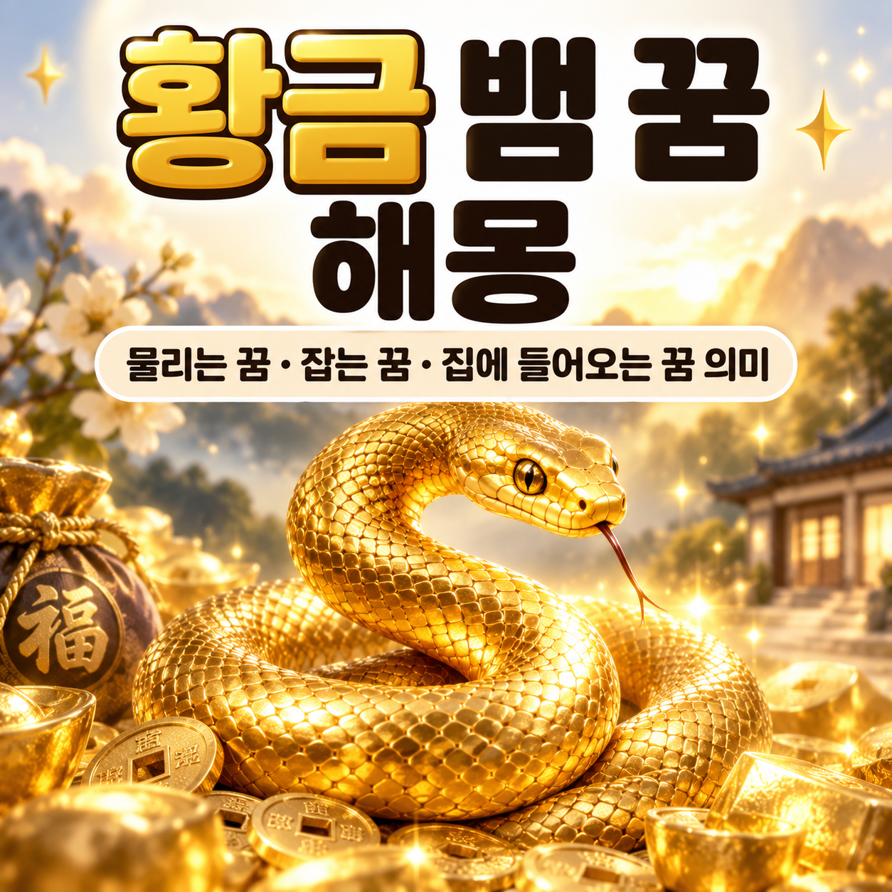 황금 뱀 꿈